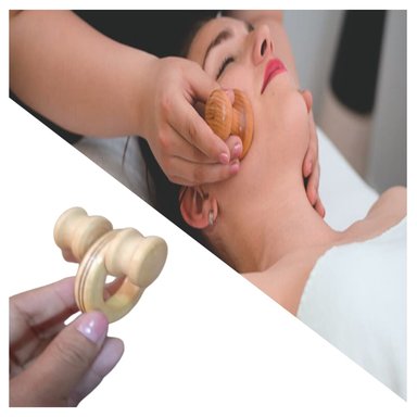 MASAJEADOR ANILLO DE TERAPIA FACIAL DE DRENAJE LINFÁTICO