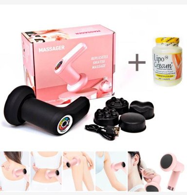 PISTOLA MASAJEADOR REDUCTOR ANTICELILITIS INALAMBRICO