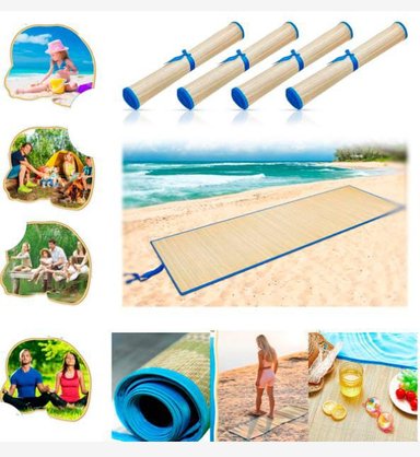 PACK 2UNI PISO TAPETE PLAYA