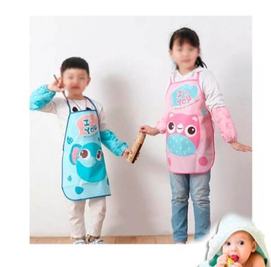 SET ACCESORIOS COCINA MANDIL MANGAS CHEF NIÑO NIÑA