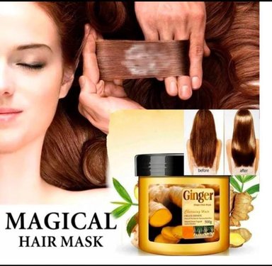 MASCARILLA DE GENGIBRE BRILLO EXTREM QERATINA