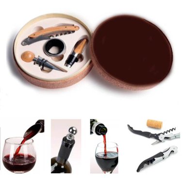 SET ACCESORIOS VINO 5 PIEZAS