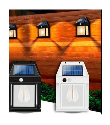DOBLE LÁMPARA LUZ SOLAR