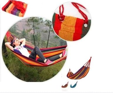 HAMACA COLGANTE DE TELA
