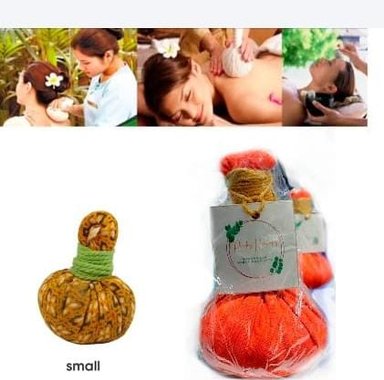 BOLAS DE COMPRESA DE HIERBAS DE SPA NATURAL