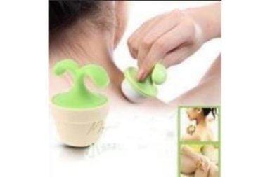 BOLA DE CUENTAS DE MASAJE EN FORMA DE PLANTA EN MACETA