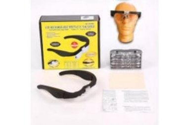 LUPA LENTES RECARGABLE CON 4 LENTES 5 X ,3 ,5 ,2,5,1,5 DE AUMENTO 2 LED