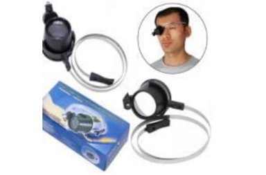 LUPA PARA TECNICO RELOGERO JOYERO 30MN,15X CON LUZ LED