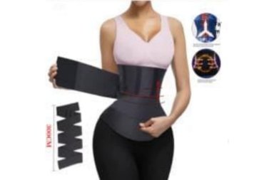 FAJA MOLDEADORA DE CINTURA PARA MUJER ,BANDA INVISIBLE PARA MOLDEAR EL CUERPO - 1