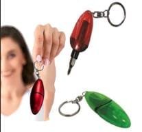 LLAVERO MULTIFUCION DESTORNILLADOR TRASNLUCIDO PLEGABLE SUPERVIVENCIA