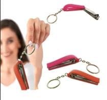 CORTAÚÑAS PLEGABLE PORTÁTIL ULTRAFINO, CORTADOR DE LIMA DE UÑAS