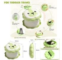 HINODORO VIAJERO PLEGABLE FUNCIONAL NIÑOS Y ADULTOS HASTA 70KG