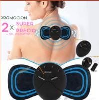 2 ELECTROMASAJEADOR  A PILAS 4 FUNCIONES MULTIFUNCION CON GEL