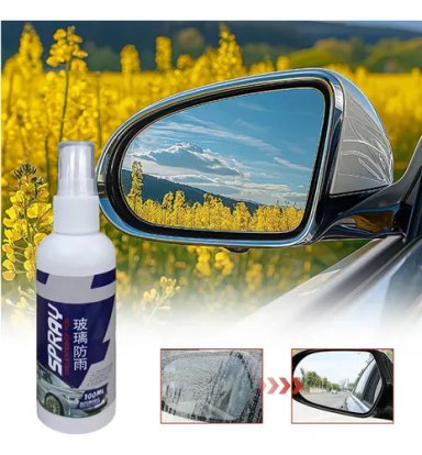 SPRAY IMPERMEABLE PARA VIDRIO DE COCHE AGENTE DE LLUVIA AUTO
