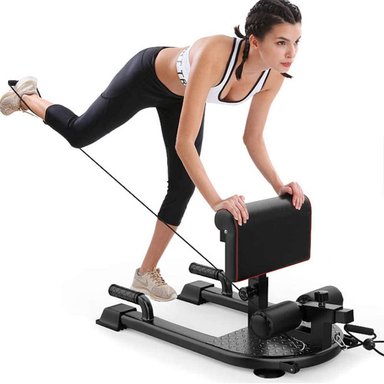 MAQUINA PARA SENTADILLAS SISSY ABDOMINALES PIERNAS Y GLUTEOS