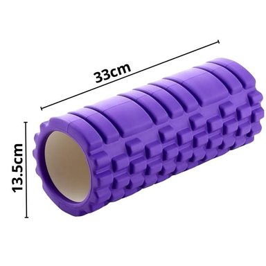 FOAM ROLLER 33CM RODILLO DE ESPUMA PARA MASAJES MUSCULAR