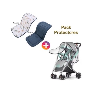 COJIN +COBERTOR DE COCHE PARA LLUVIA PASEO