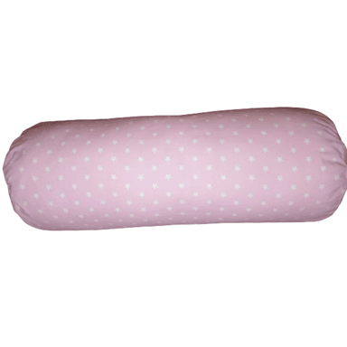 COJÍN MÉDANO CILÍNDRICO RULO PINK STAR ROSADO