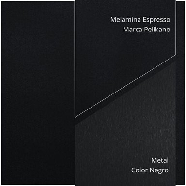 MESA AUXILIAR ELISA NEGRO CORICHA HOME - 5