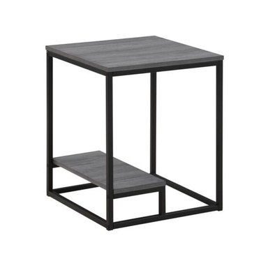 MESA AUXILIAR INDUSTRIAL BATONS ROBLE GRIS CORICHA HOME - 2