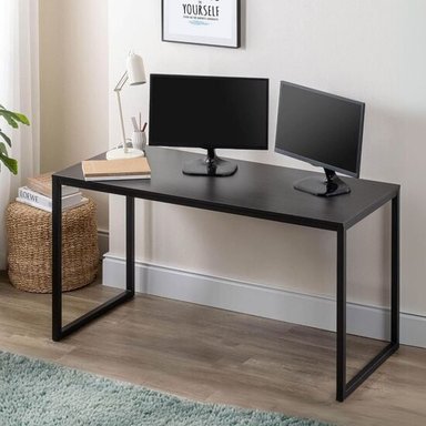 ESCRITORIO INDUSTRIAL SUMMER NEGRO CORICHA HOME