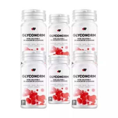 GLYCONORM-6 PACK- ALIVIA Y CONTROLA SÍNTOMAS DE DIABETES