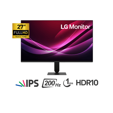 MONITOR LED 27' LG 27U411A-B 1920X1080 HDMI VGA 5MS 120HZ NEGRO - 1