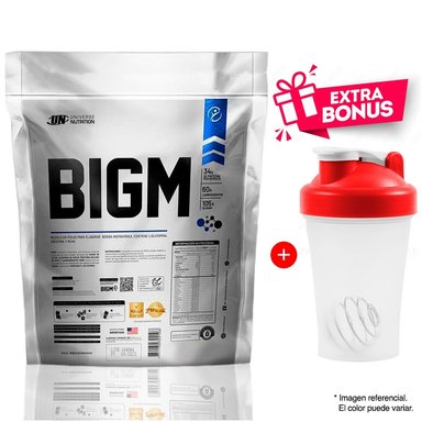 PROTEÍNA UNIVERSE NUTRITION BIGM 3 KG COOKIES Y CREAM GANADOR DE PESO