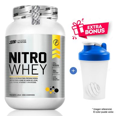 PROTEÍNA UNIVERSE NUTRITION NITRO WHEY 1.1 KG VAINILLA