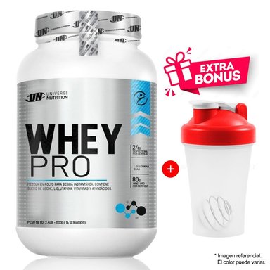 PROTEÍNA UNIVERSE NUTRITION WHEY PRO 1.1KG CHOCOLATE + REGALO