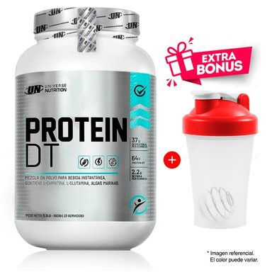 PROTEÍNA UNIVERSE NUTRITION PROTEIN DT 1.5KG COOKIES + SHAKER
