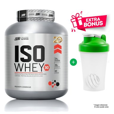 PROTEÍNA UNIVERSE NUTRITION ISO WHEY 90 3KG VAINILLA
