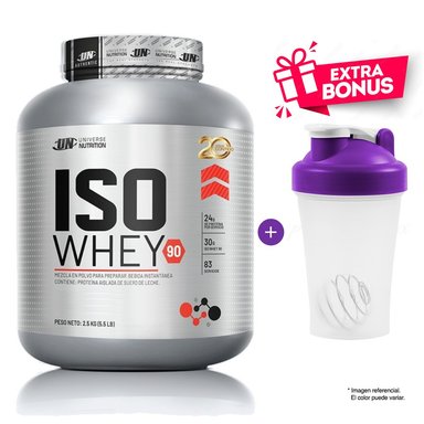 PROTEÍNA UNIVERSE NUTRITION ISO WHEY 90 3KG COOKIES Y CREAM