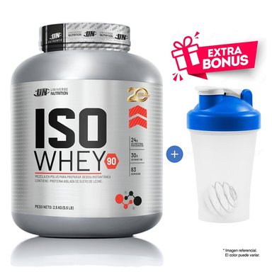 PROTEÍNA UNIVERSE NUTRITION ISOLATADA ISO WHEY 3KG COOKIES