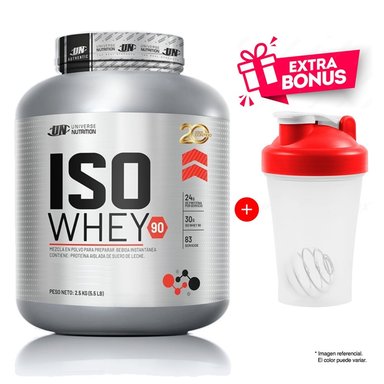 PROTEÍNA ISOLATADA UNIVERSE NUTRITION ISO WHEY 3KG COOKIES AND CREAM