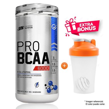 AMINOÁCIDOS UNIVERSE NUTRITION PRO BCAA 1 KG UN CITRUS PUNCH + SHAKER
