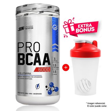 AMINOÁCIDO UNIVERSE NUTRITION PRO BCAA EN POLVO 1KG CITRUS PUNCH + REGALO