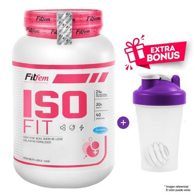 PROTEÍNA FITFEM ISO FIT 1.1KG CHOCOLATE
