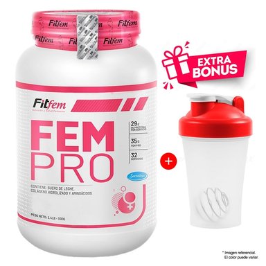 PROTEÍNA FITFEM FEM PRO 1.1KG VAINILLA