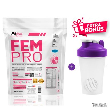 PROTEÍNA FITFEM FEM PRO 3KG VAINILLA