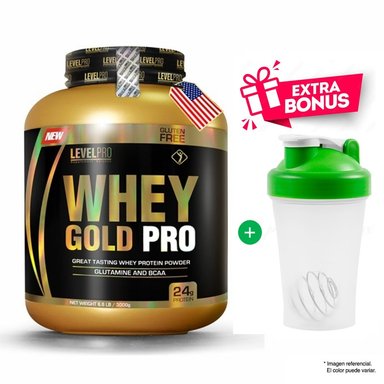 PROTEÍNA LEVEL PRO WHEY GOLD PRO 3KG CHOCOLATE