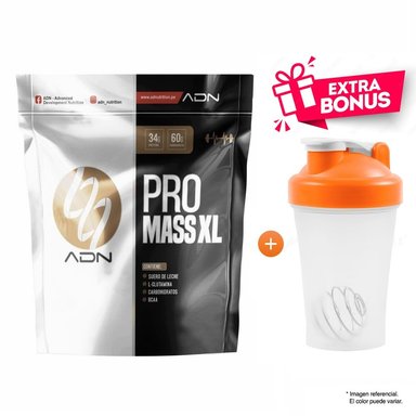 PROTEÍNA ADN PRO MASS XL 3KG CHOCOLATE GANADOR DE PESO