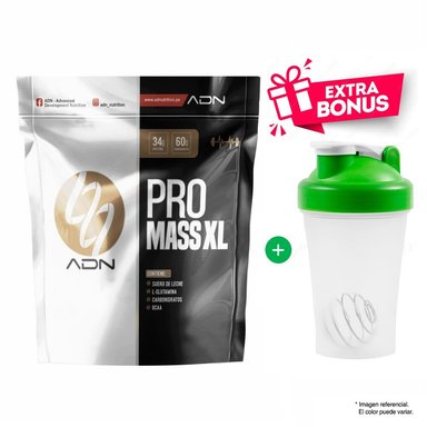 PROTEÍNA ADN PRO MASS XL 3KG CHOCOLATE + SHAKER