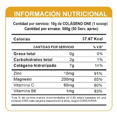 COLÁGENO INNOVATE NUTRITION ONE 500 GR INN MORA + SHAKER - 2