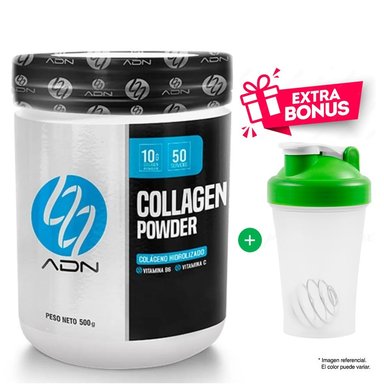 COLÁGENO COLLAGEN POWDER HIDROLIZADO FRUIT PUNCH ADN 500 GR