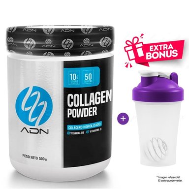 COLÁGENO ADN HIDROLIZADO COLLAGEN POWDER 500 G FRUIT PUNCH