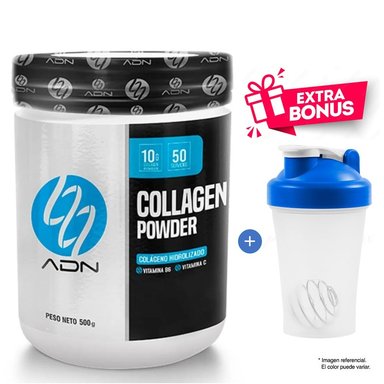COLÁGENO COLLAGEN POWDER NARANJA + SHAKER ADN 500 GR