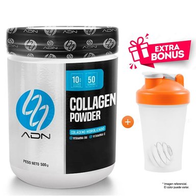 COLÁGENO ADN COLLAGEN POWDER SOLUCIÓN ORAL 500GR NARANJA NUTRITION