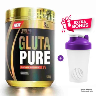 GLUTAMINA LEVEL PRO GLUTAPURE 500 GR