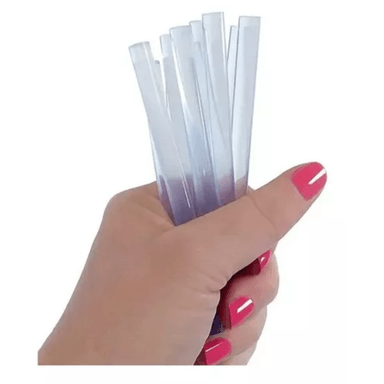 SILICÓN SILICONA EN BARRA POR 72 PIEZAS DELGADO 7.5MM POR 26CM - 2